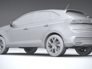 Volkswagen Taigo R 2022 3D Model