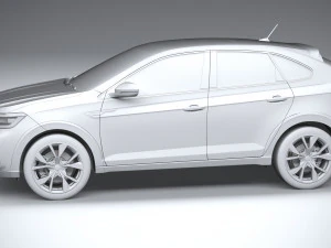 Volkswagen Taigo R 2022 3D Model