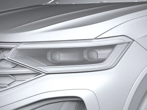 Volkswagen Taigo R 2022 3D Model