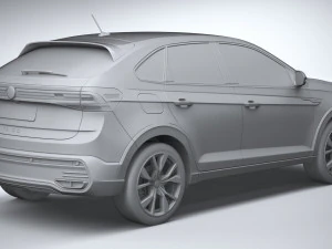 Volkswagen Taigo R 2022 3D Model