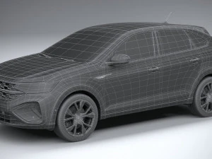 Volkswagen Taigo R 2022 3D Model