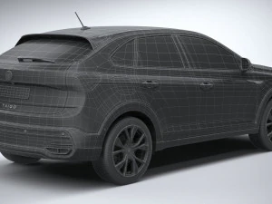 Volkswagen Taigo R 2022 3D Model