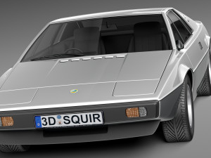 Lotus Esprit S1 1976-1980 3D Модель