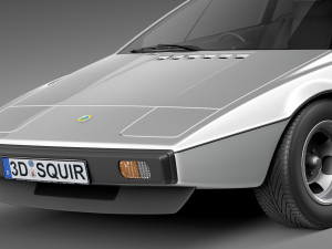 Lotus Esprit S1 1976-1980 3D Модель