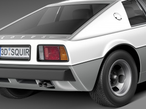 Lotus Esprit S1 1976-1980 3D Модель
