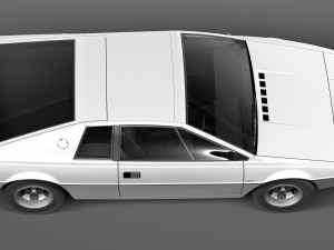 Lotus Esprit S1 1976-1980 3D Модель