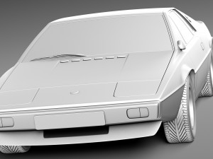 Lotus Esprit S1 1976-1980 3D Модель