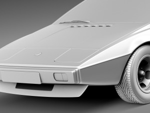 Lotus Esprit S1 1976-1980 3D Модель