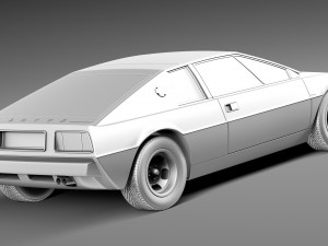 Lotus Esprit S1 1976-1980 3D Модель