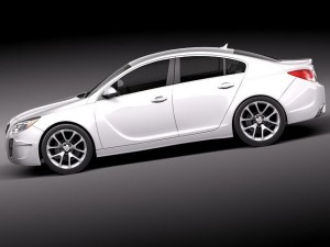 Buick Regal GS 2012 Modelo 3D