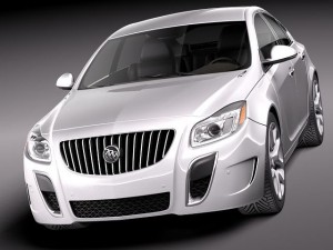 Buick Regal GS 2012 Modelo 3D