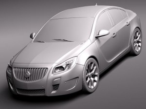 Buick Regal GS 2012 Modelo 3D