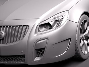 Buick Regal GS 2012 Modelo 3D