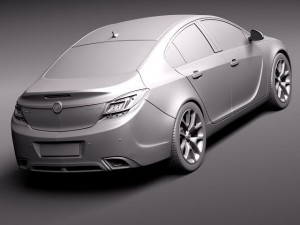 Buick Regal GS 2012 Modelo 3D