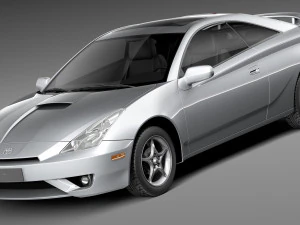 Toyota Celica VII 1999-2005 3D Model