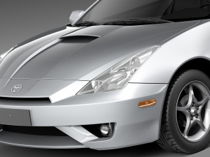 Toyota Celica VII 1999-2005 Modèle 3D
