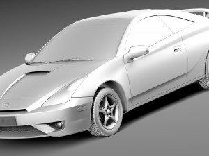 Toyota Celica VII 1999-2005 Modèle 3D