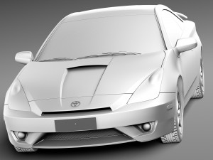 Toyota Celica VII 1999-2005 Modèle 3D