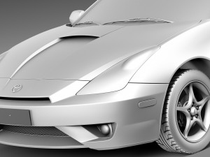 Toyota Celica VII 1999-2005 Modèle 3D