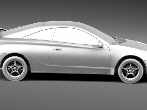Toyota Celica VII 1999-2005 Modèle 3D