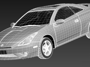 Toyota Celica VII 1999-2005 Modèle 3D