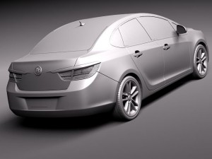Buick Verano 2012 Model 3D