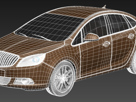 Buick Verano 2012 3D Model