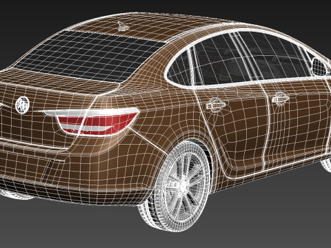 Buick Verano 2012 3D Model