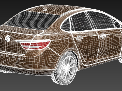 Buick Verano 2012 3D Model