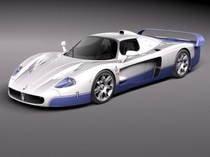 Maserati MC12 3D Model