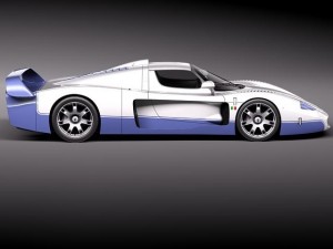 Maserati MC12 3D Model