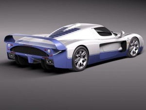 Maserati MC12 3D Model