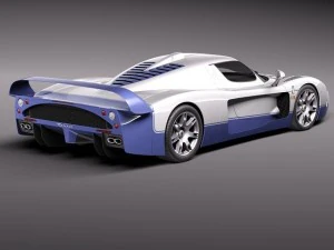 Maserati MC12 3D Model