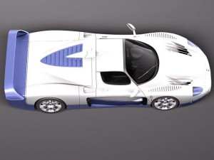 Maserati MC12 3D Model