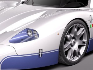 Maserati MC12 3D Model