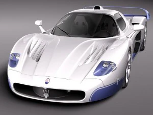 Maserati MC12 3D Model