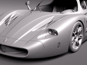 Maserati MC12 3D Model