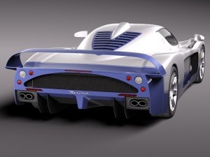 Maserati MC12 3D Model