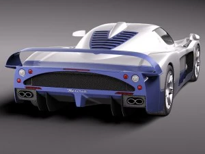 Maserati MC12 3D Model