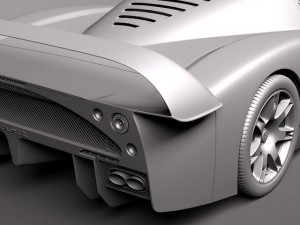 Maserati MC12 3D Model