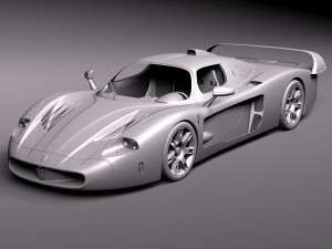 Maserati MC12 3D Model