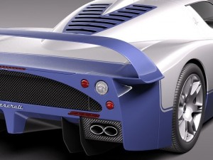Maserati MC12 3D Model