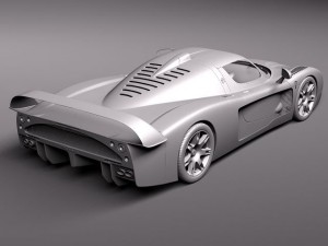 Maserati MC12 3D Model