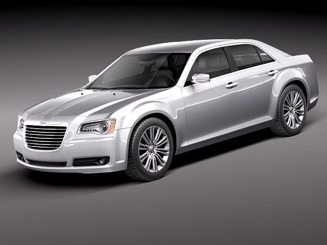 Chrysler 300c 2012 3D Model .c4d .max .obj .3ds .fbx .stl .blend 
