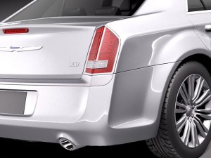 Chrysler 300c 2012 3D Model