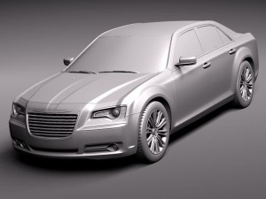 Chrysler 300c 2012 3D Model