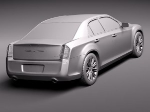 Chrysler 300c 2012 3D Model