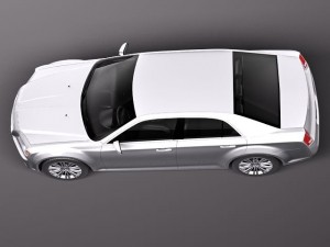 Chrysler 300c 2012 3D Model