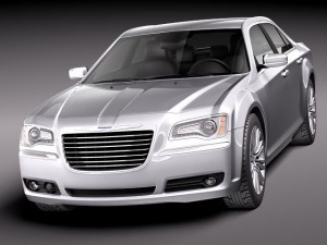 Chrysler 300c 2012 3D Model
