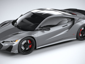 Acura NSX Type S 2022 3D Model